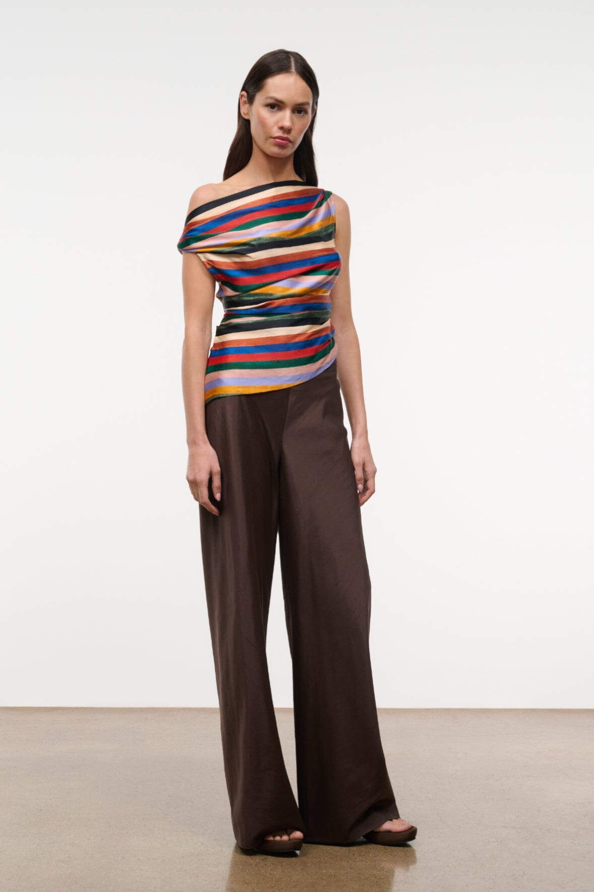 PHARE SILK TOP | ARTIST STRIPE